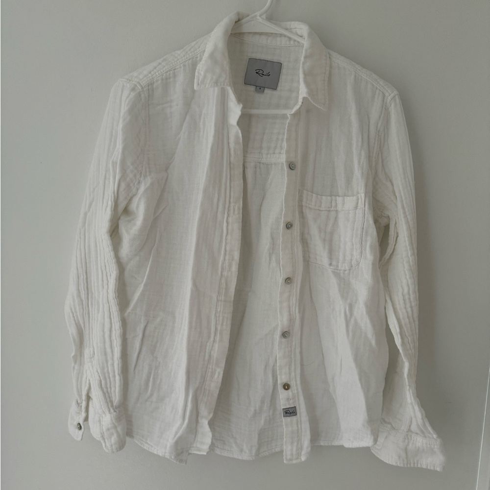 Rails White Button Down - image 7